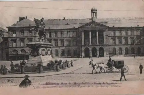 Frankreich - Frankreich - Rouen - Place de la Hotelde Ville - ca. 1935