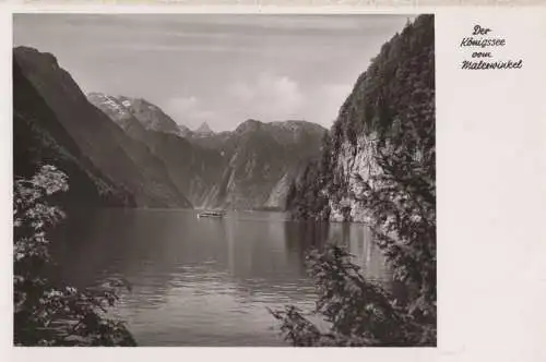 Königssee - vom Malerwinkel