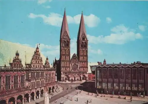 Bremen - Dom und Rathaus