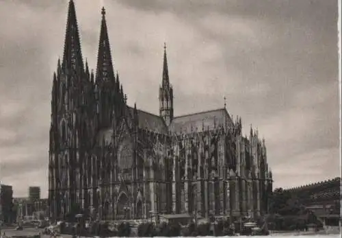 Köln - Südseite des Doms - ca. 1955