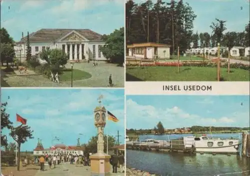 Usedom - u.a. Kulturhaus Heringsdorf - ca. 1980