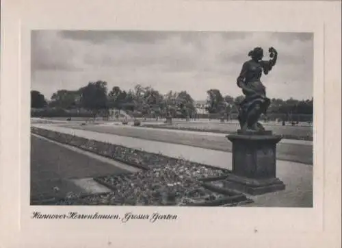 Hannover - Herrenhausen, Grosser Garten - ca. 1950