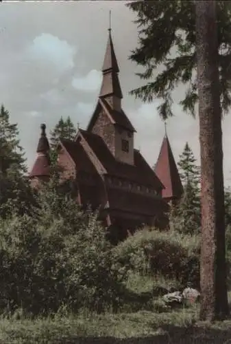 Goslar Hahnenklee - Bockswiese, Holzkirche - ca. 1980