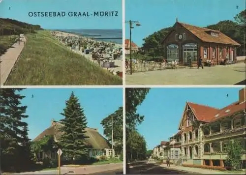 Graal-Müritz - u.a. Milchbar Seestern - 1978