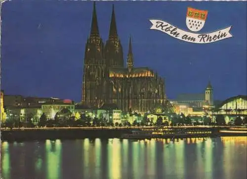 Köln - Dom in Festbeleuchtung