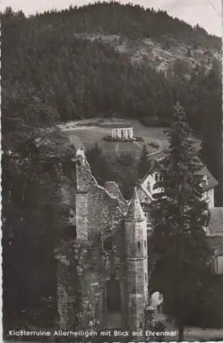 Oppenau - Klosterruine Allerheiligen - 1960