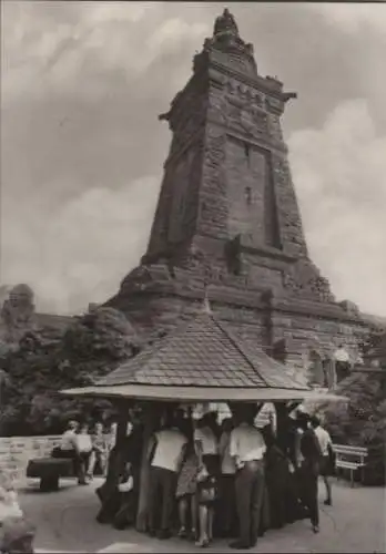 Kyffhäuser - Denkmal mit Brunnen - 1970