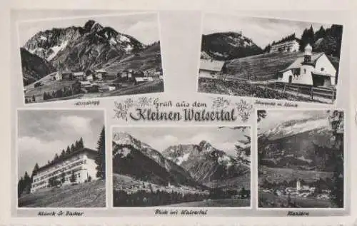 Österreich - Österreich - Walsertal u.a. Klinik Dr. Backer - 1964