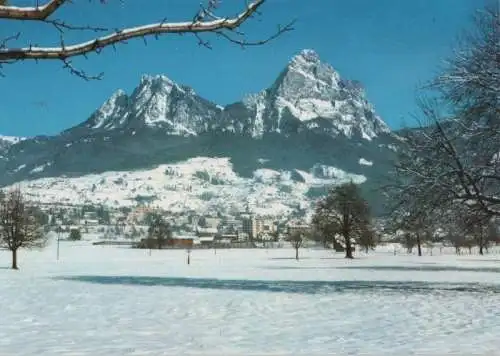 Schweiz - Schweiz - Schwyz - mit Mythen - ca. 1980