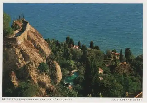 Frankreich - Provence - Frankreich - Blick von Roquebrune