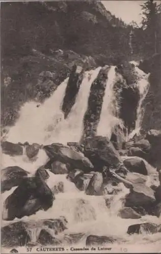 Frankreich - Frankreich - Cauterets - Cascades de Lutour - ca. 1950