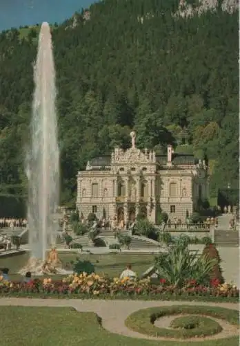 Ettal, Schloss Linderhof - Fontäne