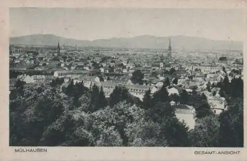 Mülhausen - Gesamt-Ansicht - ca. 1940