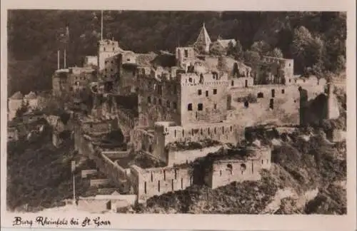 St. Goar - Burg Rheinfels - 1952