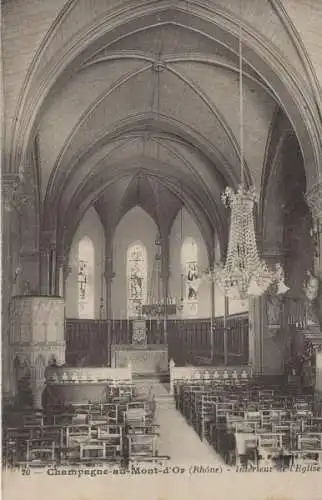 Frankreich - Champagne-au-Mont-d’Or - Frankreich - Eglise