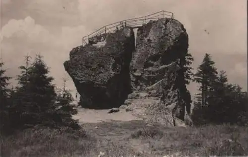 Tannenbergsthal, Schneckenstein - Felsen