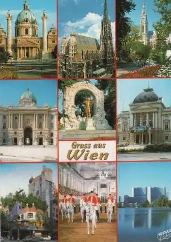 Österreich - Österreich - Wien - u.a. Karlskirche - ca. 1990