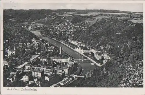 Bad Ems - lahnabwärts - 1957