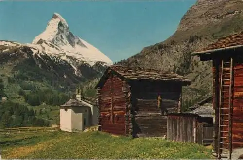 Schweiz - Zermatt - Schweiz - Winkelmatten mit Matterhorn