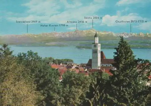 Überlingen - See, Mainau u. Säntis - ca. 1985