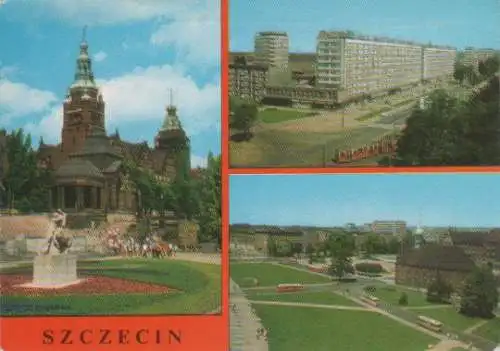 Polen - Polen - Stettin Szczecin - Waly Chrobrego - 1985