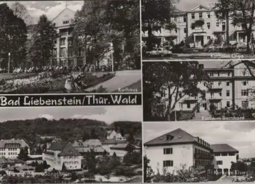 Bad Liebenstein - u.a. Kurheim Bernhard - ca. 1965