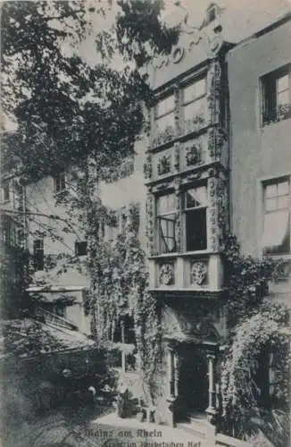 Mainz - Erker im Knebelschen Hof - ca. 1935