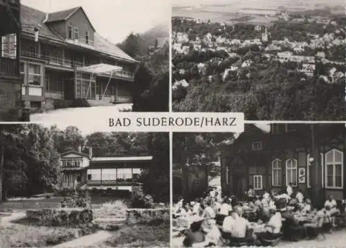 Bad Suderode - u.a. Ausflugslokal Felsenkeller - 1972