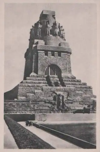 Leipzig - Das Völkerschlachtdenkmal - ca. 1955