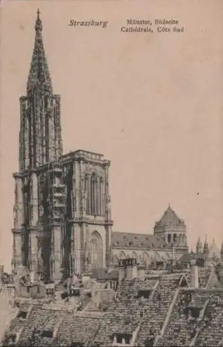 Straßburg - Münster, Südseite - ca. 1940