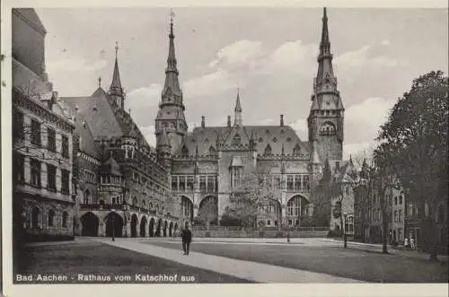 Aachen - Rathaus vom Kathschof