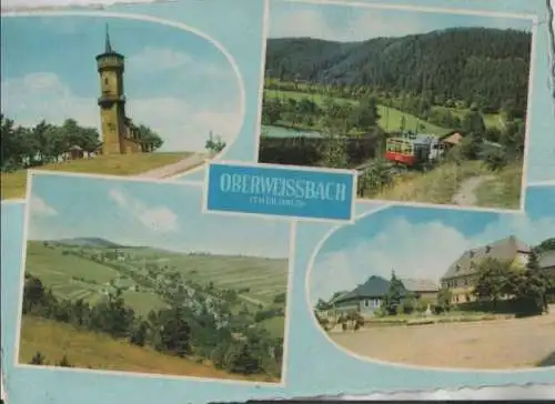 Oberweißbach - mit 4 Bildern - ca. 1970