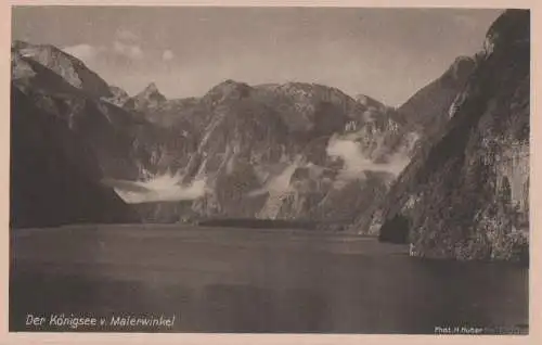 Königssee - vom Malerwinkel - ca. 1940