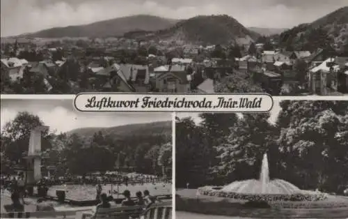 Friedrichroda - mit 3 Bildern - 1964