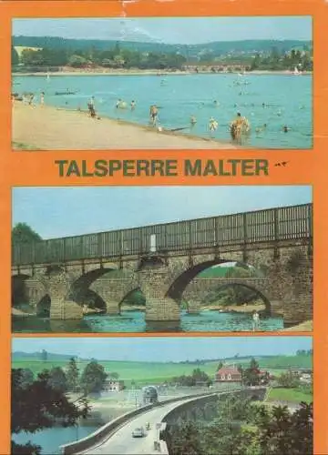 Talsperre Malter - 3 Bilder