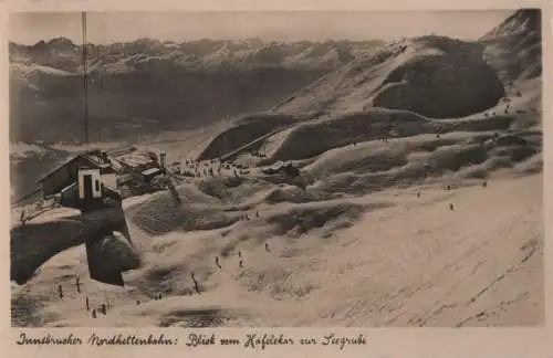 Österreich - Innsbrucker Nordkettenbahn - Österreich - Blick zur Seegrube