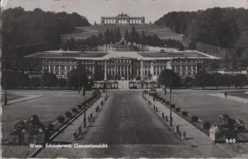 Österreich - Österreich - Wien - Schönbrunn Gesamtansicht - 1957