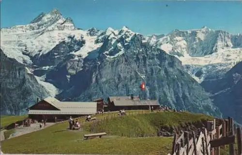 Schweiz - Grindelwald - Schweiz - Bergstation Firstbahn