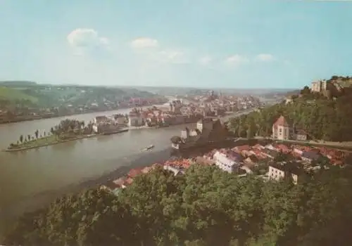 Passau - Gesamtansicht - ca. 1975