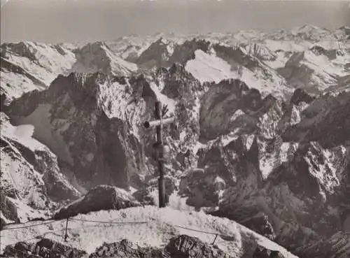 Zugspitzbahn - Blick von der Gipfelstation