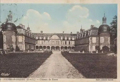 Frankreich - Pierre-de-Bresse - Frankreich - Chateau