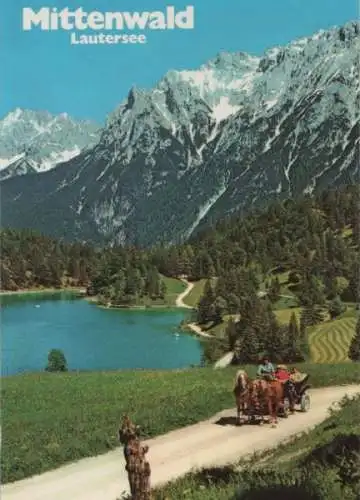 Mittenwald - Lautersee - ca. 1980