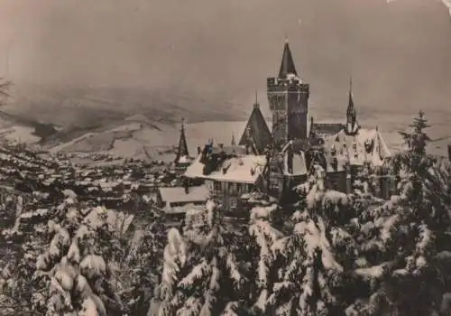 Wernigerode - Schloss im Winter