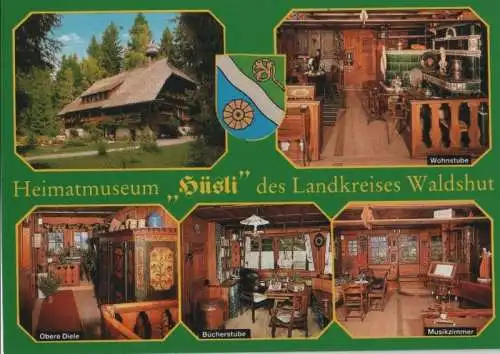 Grafenhausen - Heimatmuseum Hüsli, u.a. obere Diele - 1988