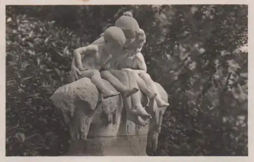 Düsseldorf - Hofgarten Märchenbrunnen - ca. 1955