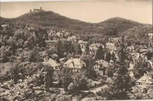 Eisenach, Thüringen - Blick zur Wartburg