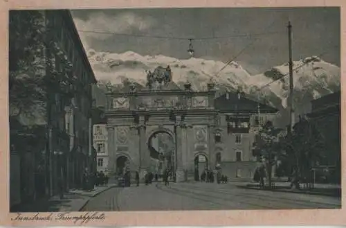 Österreich - Österreich - Innsbruck - Triumphpforte - ca. 1950