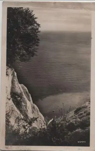 Rügen, Stubbenkammer - Blick vom Königsstuhl - ca. 1955