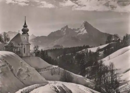 bei Berchtesgaden - Winterzauber - ca. 1965