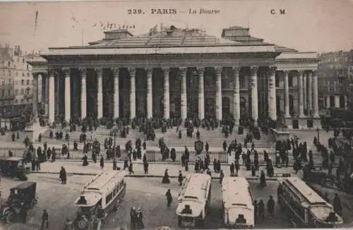 Frankreich - Frankreich - Paris - La Bourse - 1923